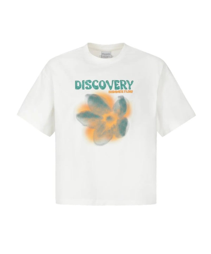 女款【WE ARE】韓國Discovery休閒速乾印花T恤DWRS9N063