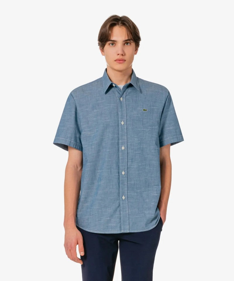 鱷魚折扣款 男款【WE ARE】韓國LACOSTE休閒短袖襯衫CH359E56G