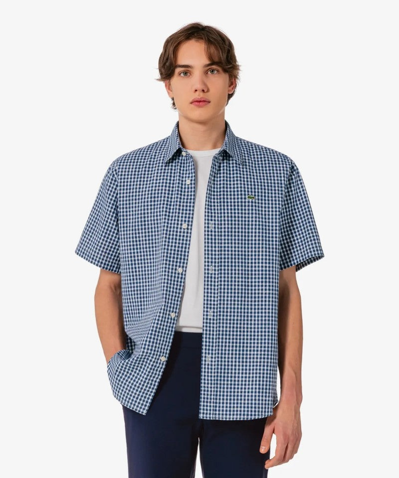 鱷魚折扣款 男款【WE ARE】韓國LACOSTE休閒短袖襯衫CH359E56G