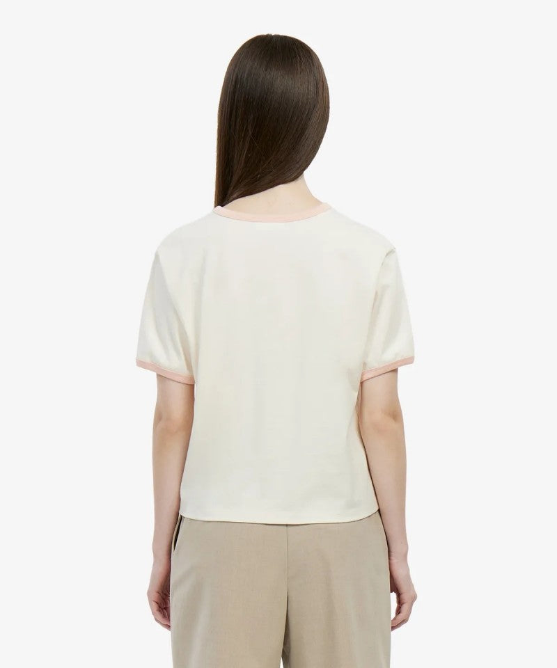 女款【WE ARE】韓國LACOSTE鱷魚短袖T恤TF703E56G