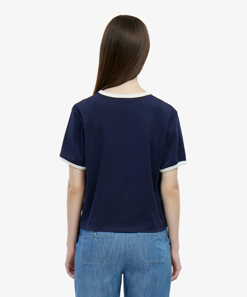 女款【WE ARE】韓國LACOSTE鱷魚短袖T恤TF703E56G