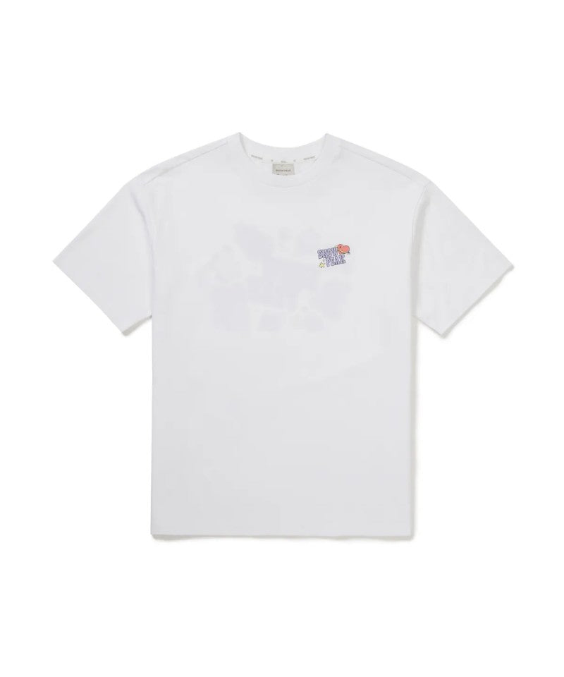 BT21聯名款 女款【WE ARE】韓國snow peak雪峰短袖T恤S26MWFTS92