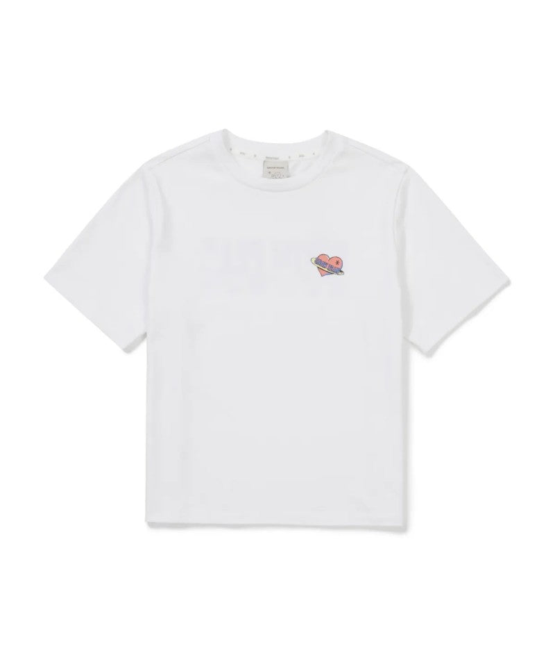 BT21聯名款 女款【WE ARE】韓國snow peak雪峰短袖T恤S26MWFTS91