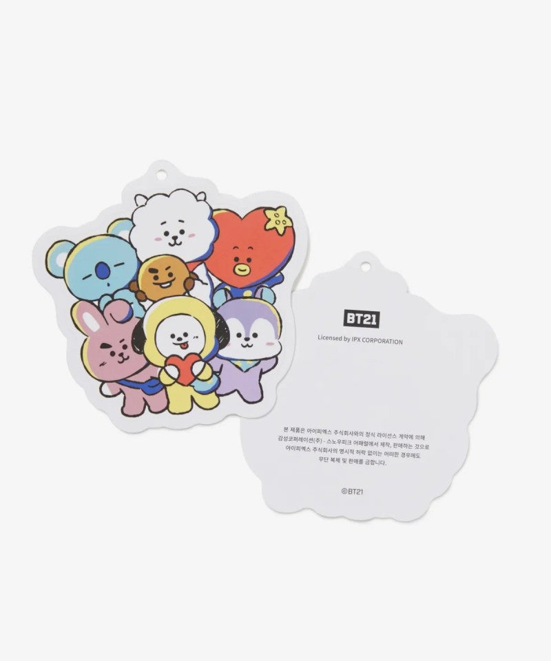 BT21聯名款 女款【WE ARE】韓國snow peak雪峰短袖T恤S26MWFTS91