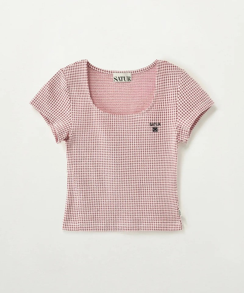 Satur折扣款 女款【WE ARE】韓國Satur短袖T恤SA262WTS18