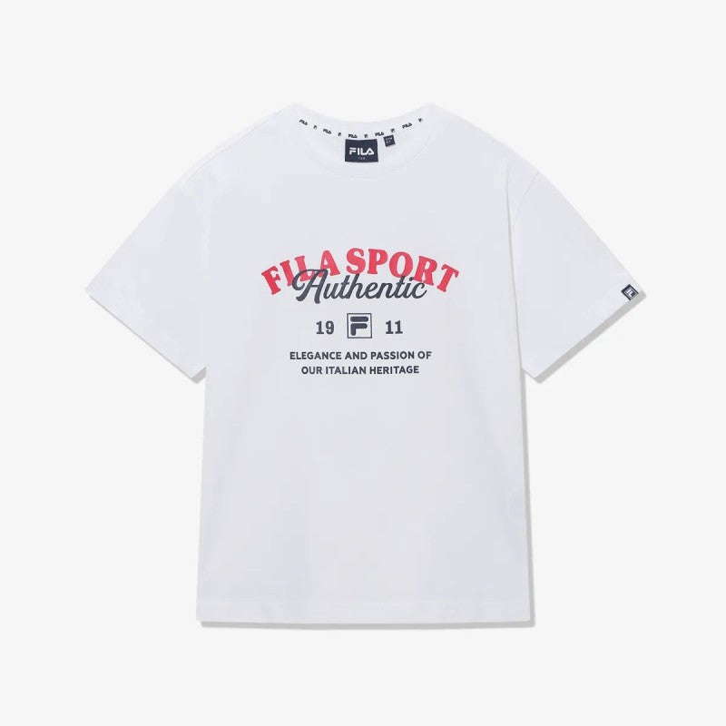 【WE ARE】韓國FILA KIDS休閒短袖T恤FK262RS07X002