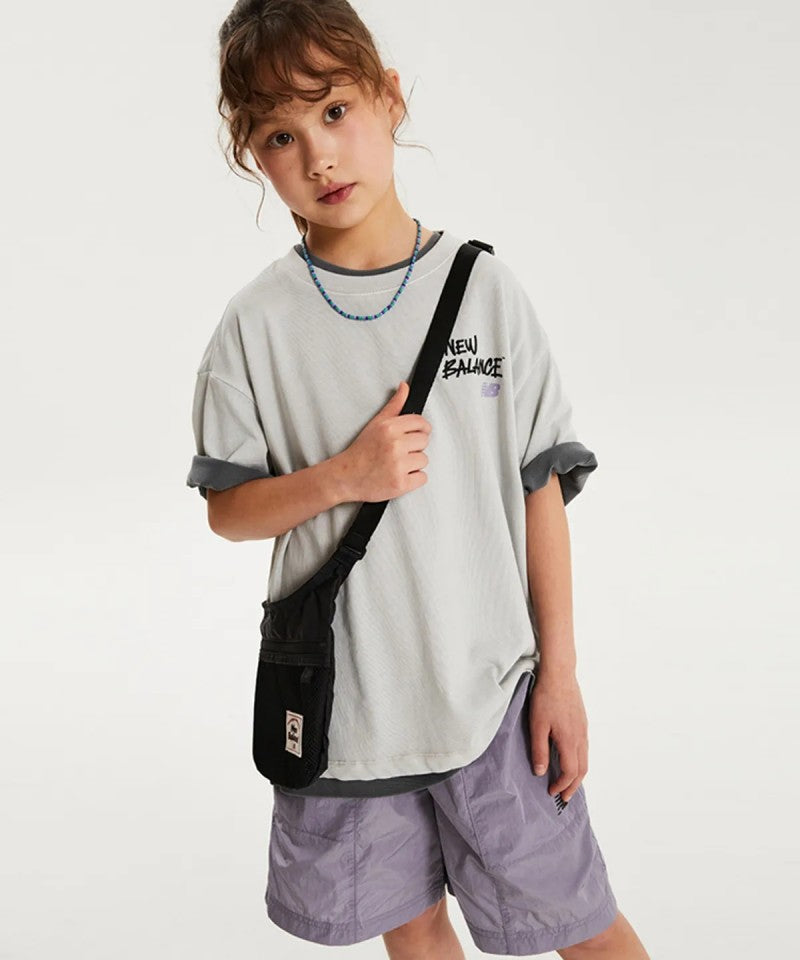 【WE ARE】韓國new balance kids休閒短袖+短褲套裝NK9YG2761U