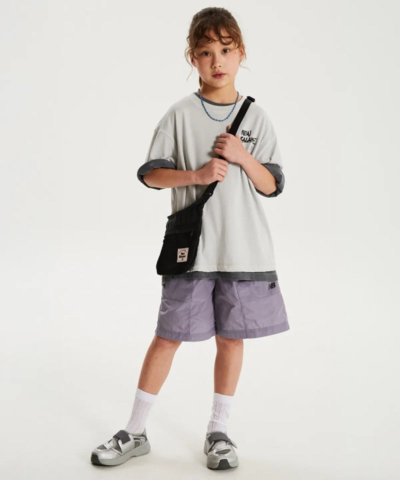 【WE ARE】韓國new balance kids休閒短袖+短褲套裝NK9YG2761U