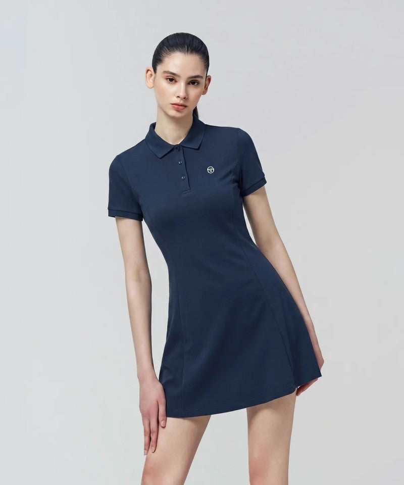 【WE ARE】韓國SERGIO TACCHINI polo領連身短裙（另附安全褲） TWOP11164