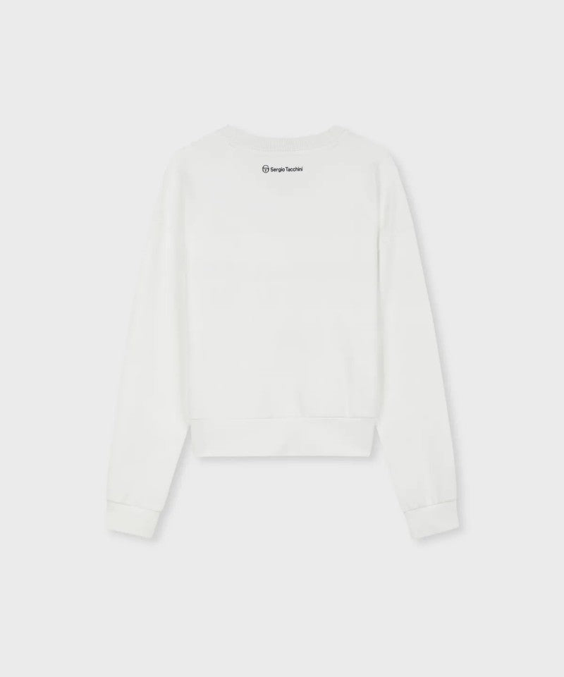 【WE ARE】韓國SERGIO TACCHINI小V領微短版大學T  TWMT15164