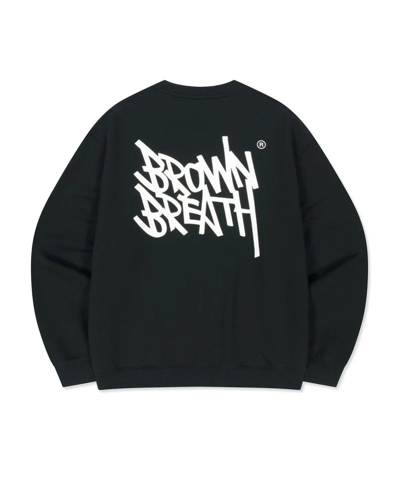 【WE ARE】韓國BROWNBREATH休閒圓領大學T衛衣BLFMMTB01/BLFMMTS01