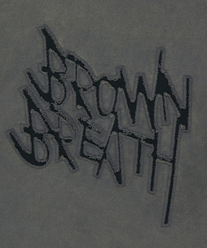 中性版【WE ARE】韓國BROWNBREATH 休閒背面logo帽T BLFMHDB01