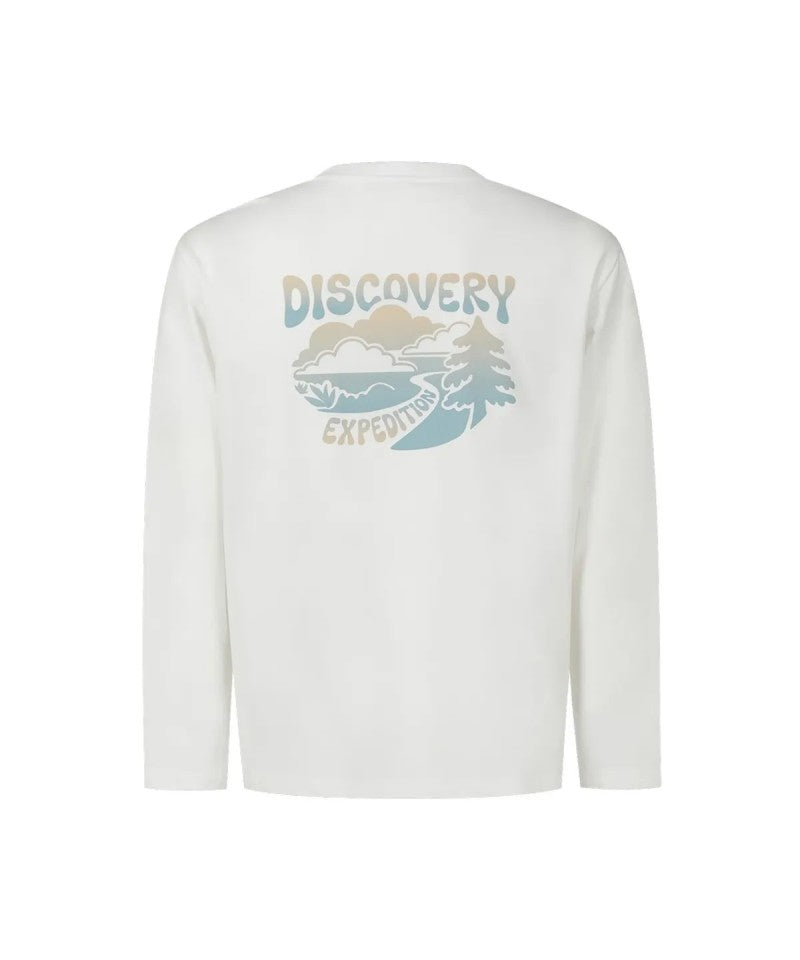 男女同款【WE ARE】韓國Discovery休閒長袖T恤DXRL2C064