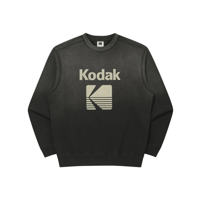 【WE ARE】韓國KODAK柯達休閒圓領大寫T衛衣K6323LFSN1