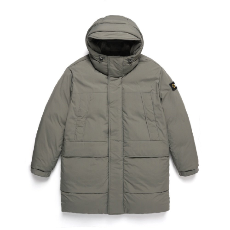 【WE ARE】Korea National Geographic hooded down jacket long coat N244UDW141