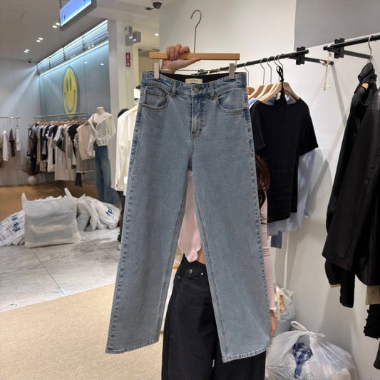 大茜選品【WE ARE】韓國東大門TD休閒牛仔褲SAD1DN001AA