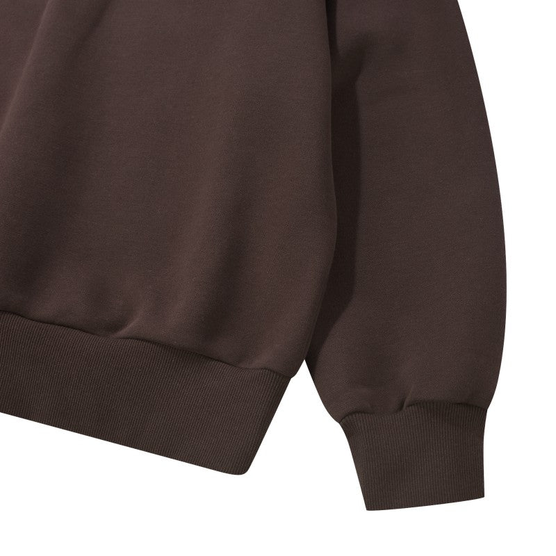 【WE ARE】韓國JEEP休閒半拉鏈領大學T衛衣JQ4TSU844