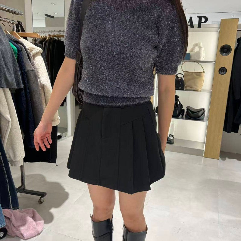 【WE ARE】韓國LAP休閒短裙AR4WSB42