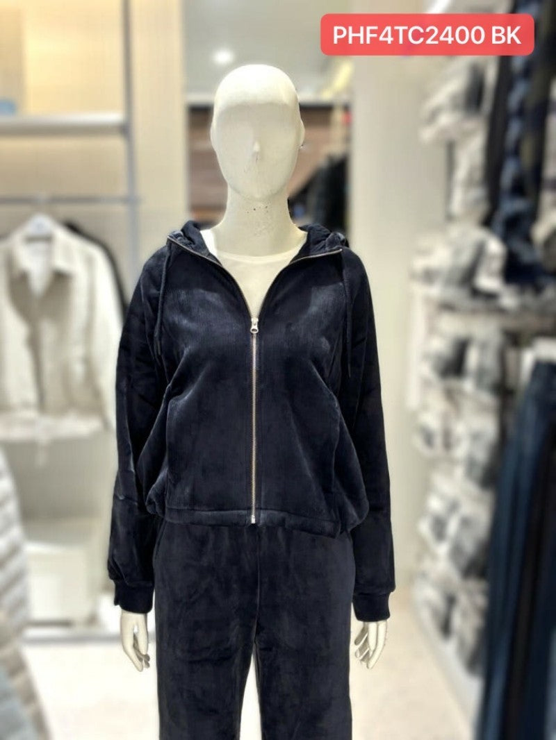 女款【WE ARE】韓國POLHAM燈芯絨連帽大學T衛衣PHF4TC2400