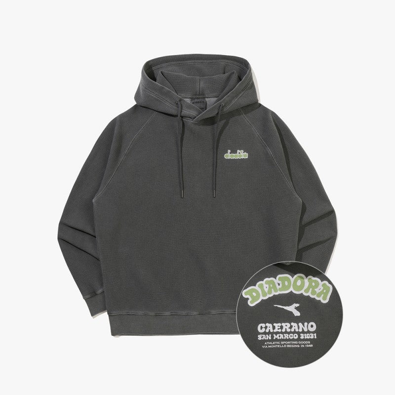 【WE ARE】韓國Diadora休閒連帽大學T衛衣D6123LHD23