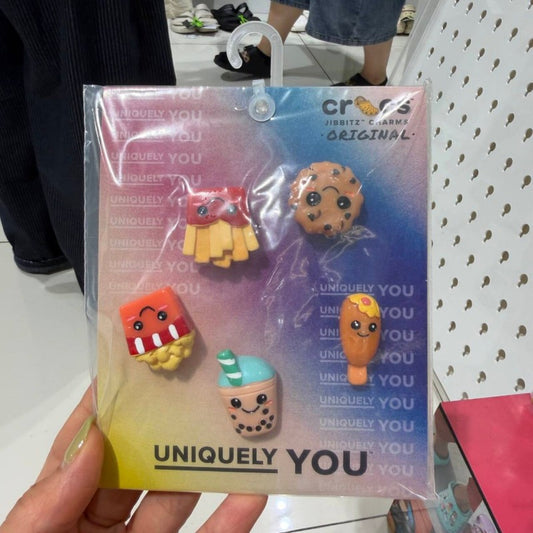 童款【WE ARE】韓國Crocs休閒涼鞋配件洞洞鞋扣件裝飾品