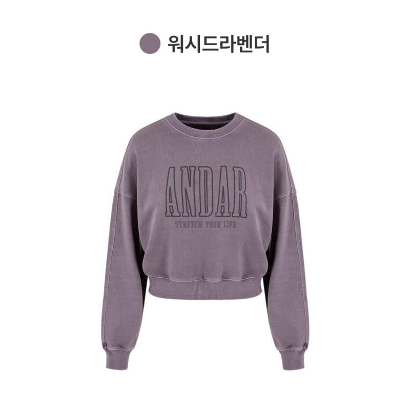 【WE ARE】韓國Andar短版大學T衛衣ANADR11943