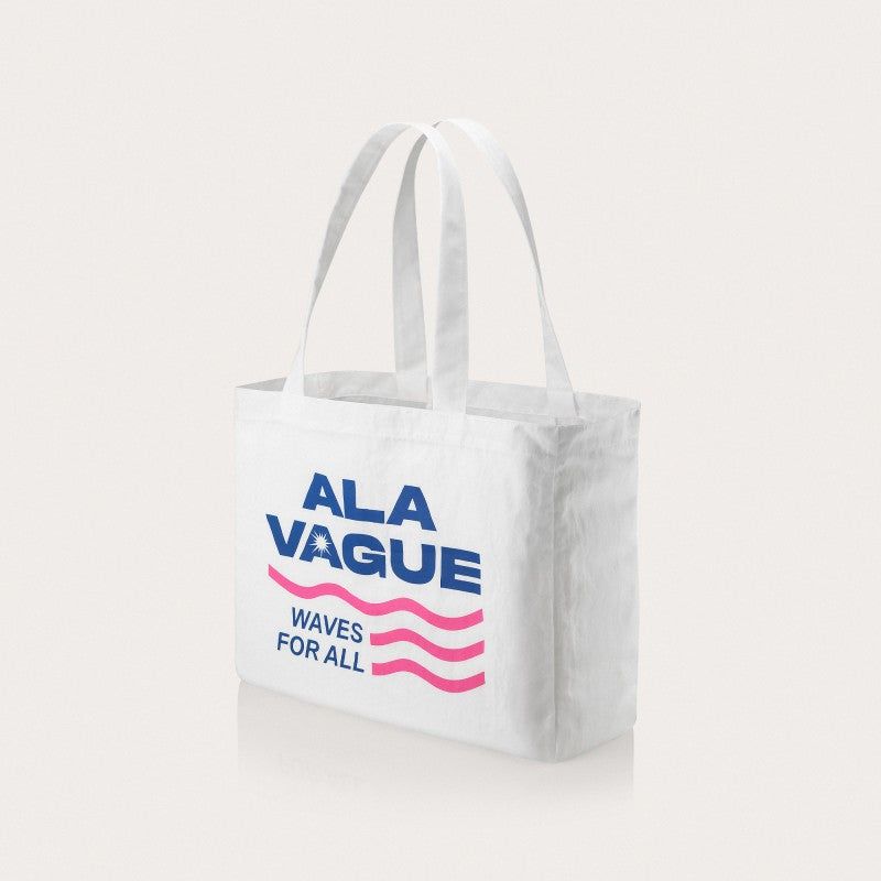 【WE ARE】韓國ALAVAGUE休閒手提包購物袋웨이브 에코백 L