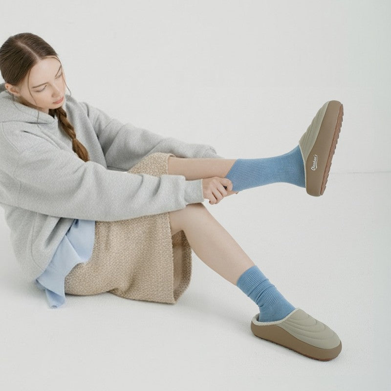 【WE ARE】韓國CHAAKAN舒適絎縫保暖拖鞋WTFBR4H308/WTFBR4H178