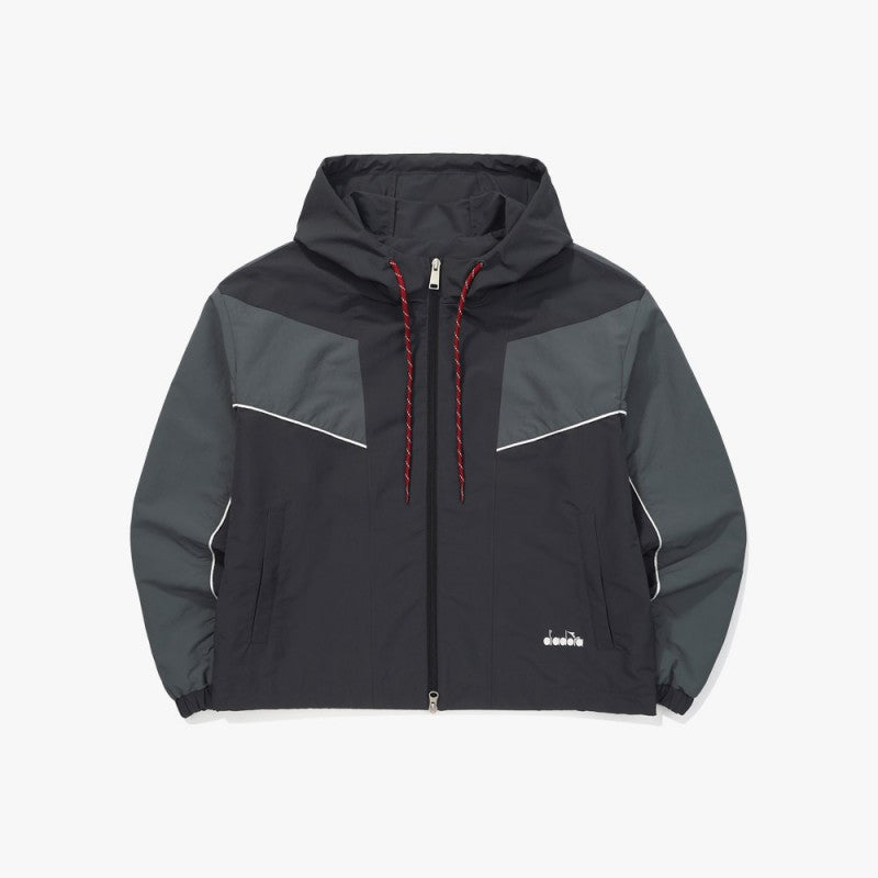 【WE ARE】韓國Diadora休閒連帽拉鏈外套D5322LWT31