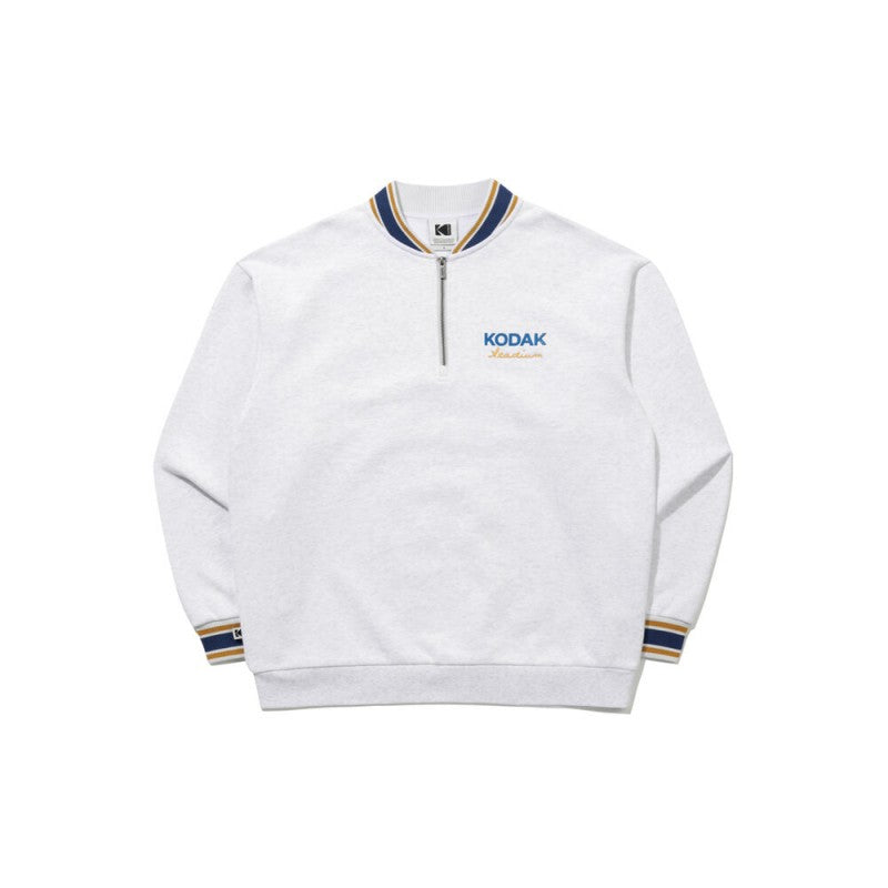 【WE ARE】韓國KODAK柯達半拉鏈領大學T衛衣K6123LFSC1