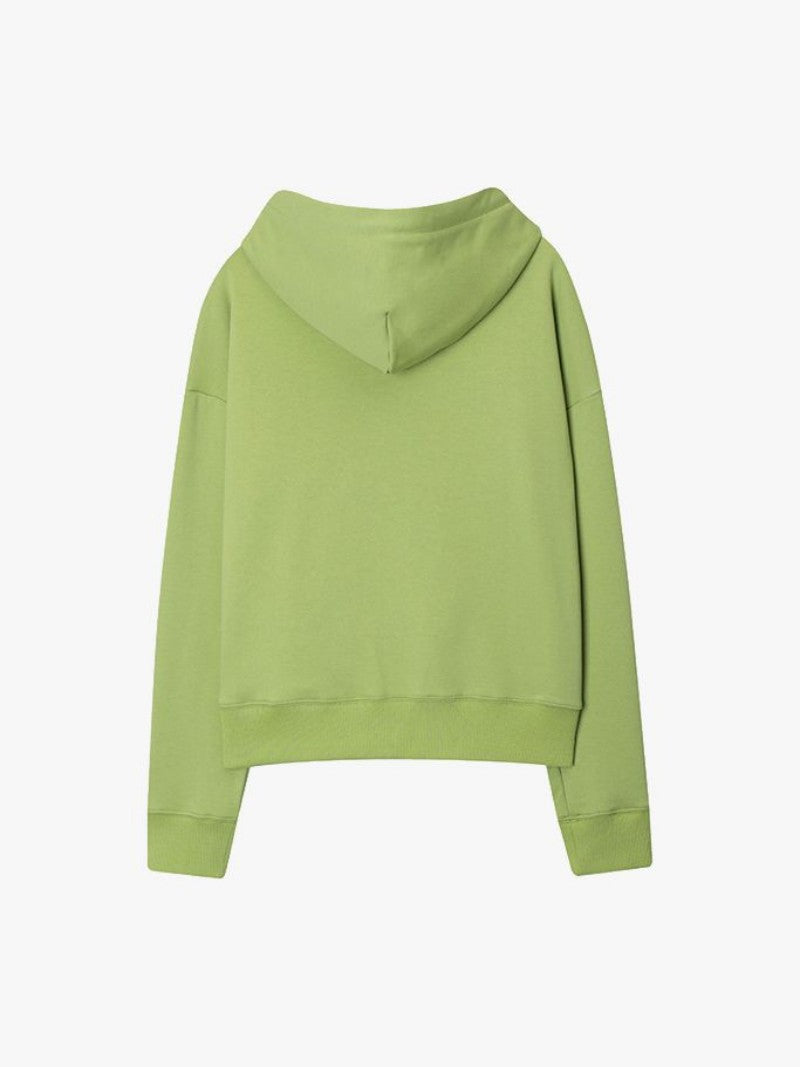 【WE ARE】韓國DONTBELATE 絨毛刺繡logo帽Ｔ