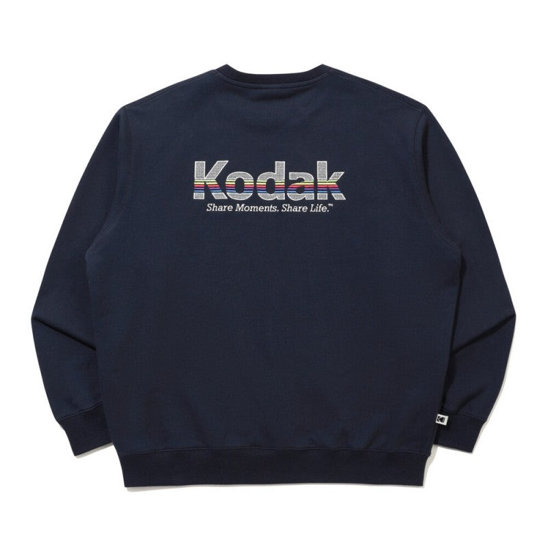 【WE ARE】韓國KODAK柯達圓領大學T衛衣K6123LFSP1