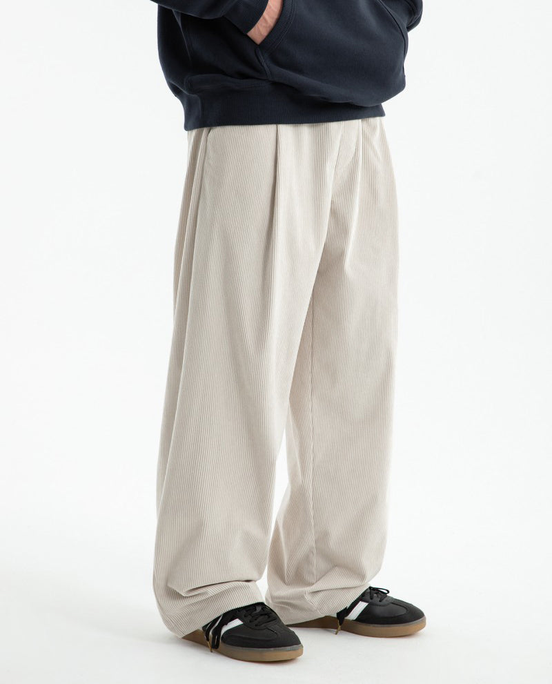 【WE ARE】韓國BRENSON 男款燈心絨休閒褲coowpt