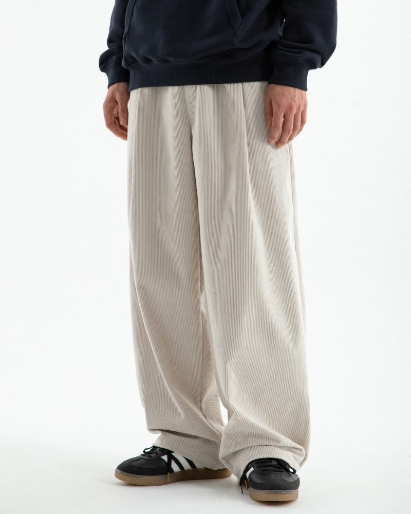 【WE ARE】韓國BRENSON 男款燈心絨休閒褲coowpt