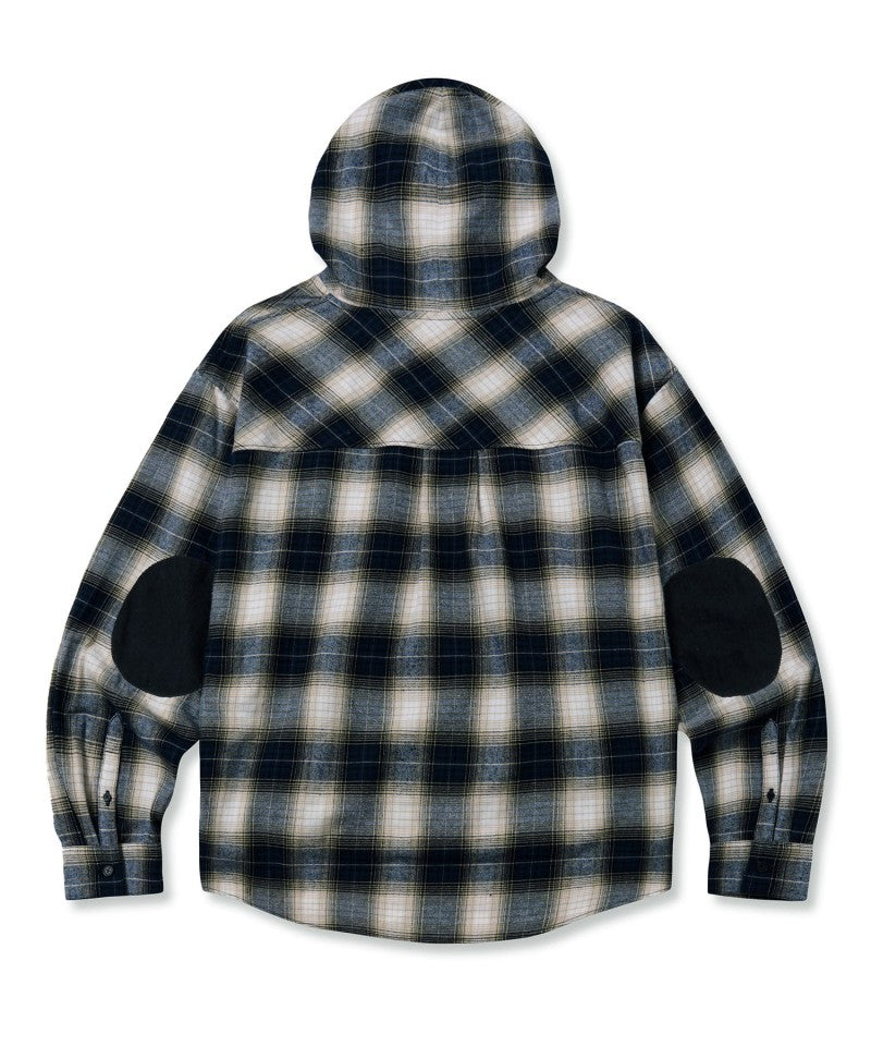 【WE ARE】韓國brownbreath連帽格子襯衫上衣BKFMSH002