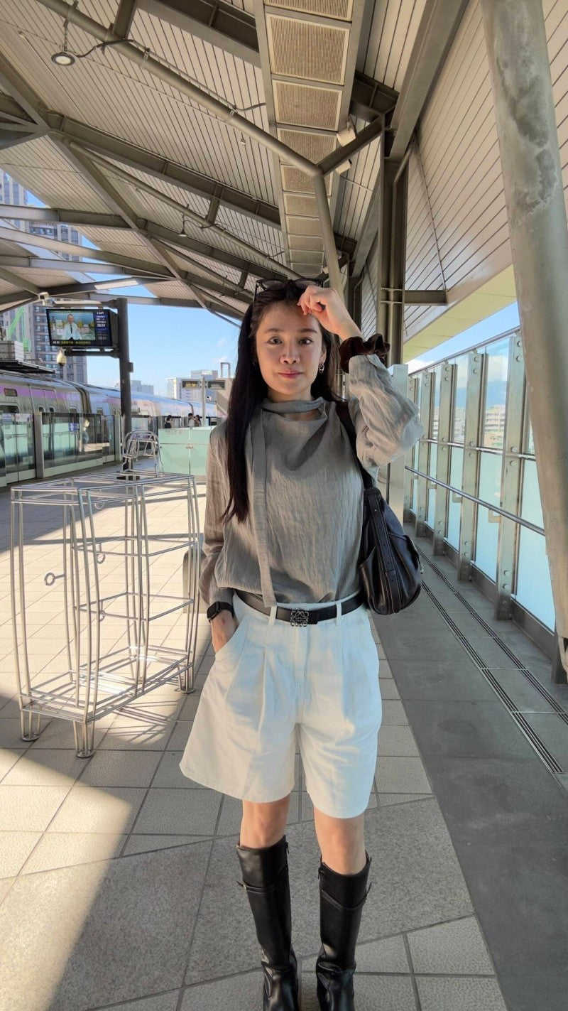 大茜選品【WE ARE】韓國東大門HS時尚長靴H3014