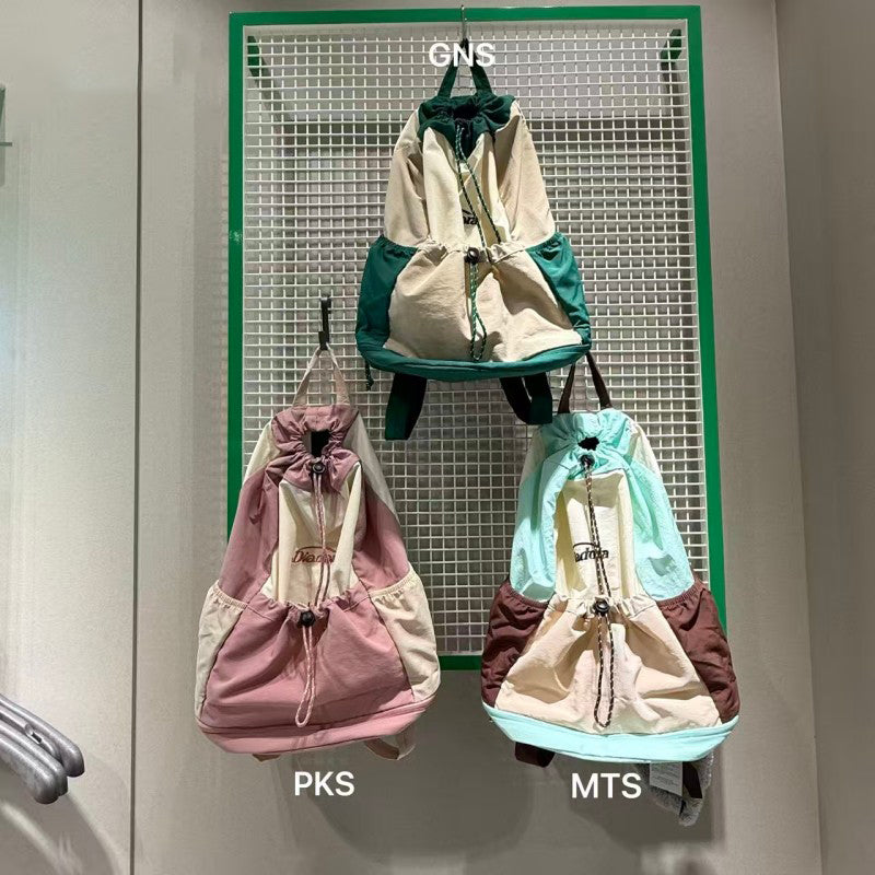 【WE ARE】韓國Diadora休閒雙肩背包D6143LBG56