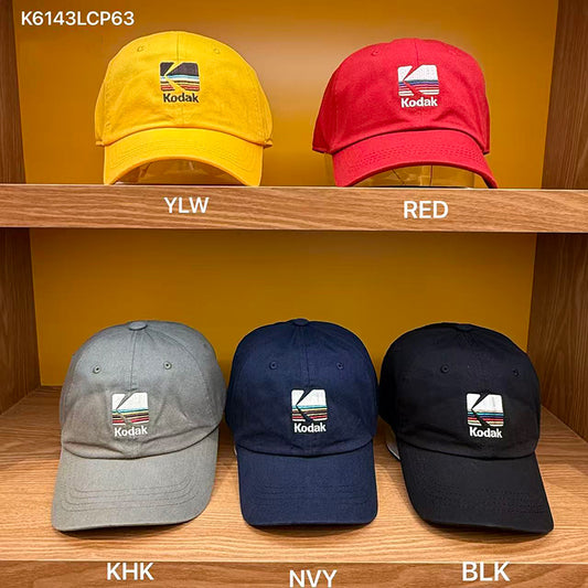 【WE ARE】韓國KODAK柯達彩虹標棒球帽K6143LCP63