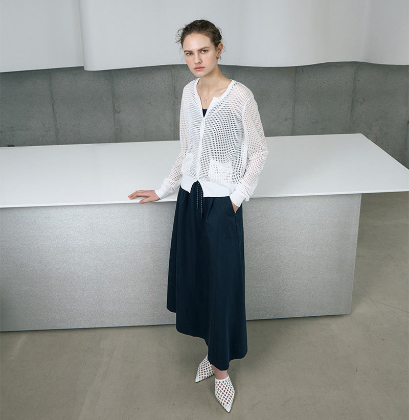 【WE ARE】韓國LAP休閒半身裙AR2WSF22