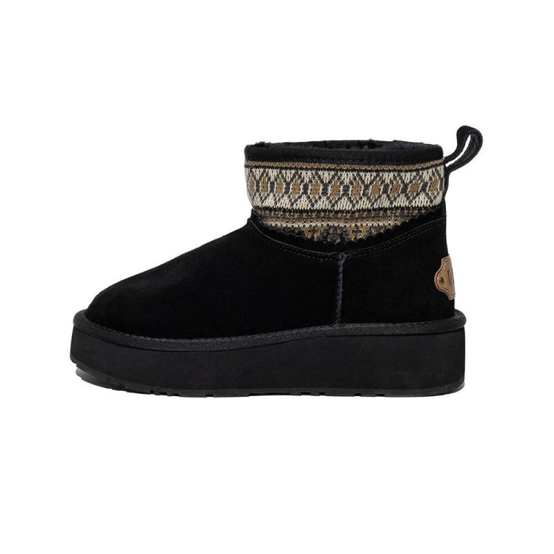 百貨款【WE ARE】韓國KODAK X EVERAU柯達休閒雪地靴K5463LCR91