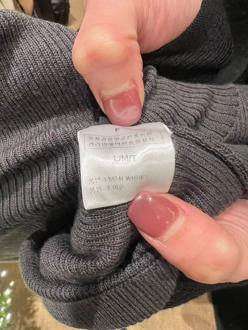 大茜選品【WE ARE】韓國東大門TD高領50%羊毛內搭LM24FWNI021