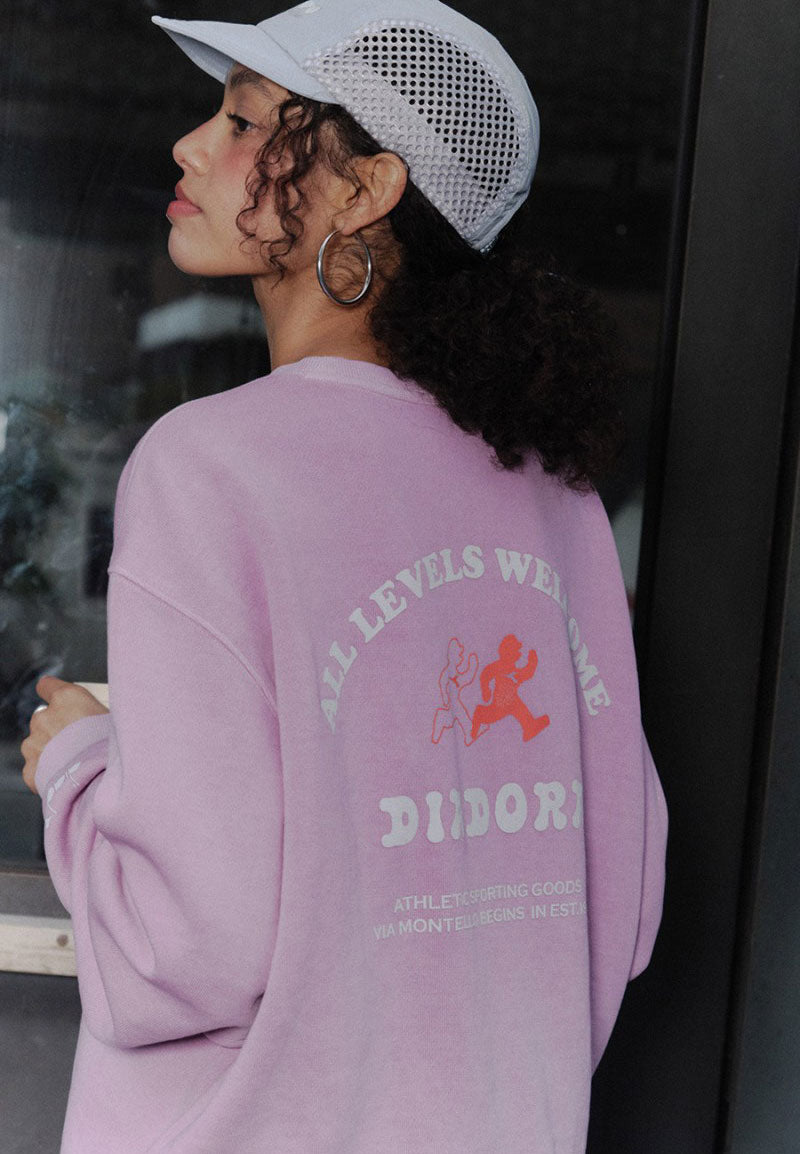 【WE ARE】韓國Diadora休閒大學T衛衣D6123LFS24