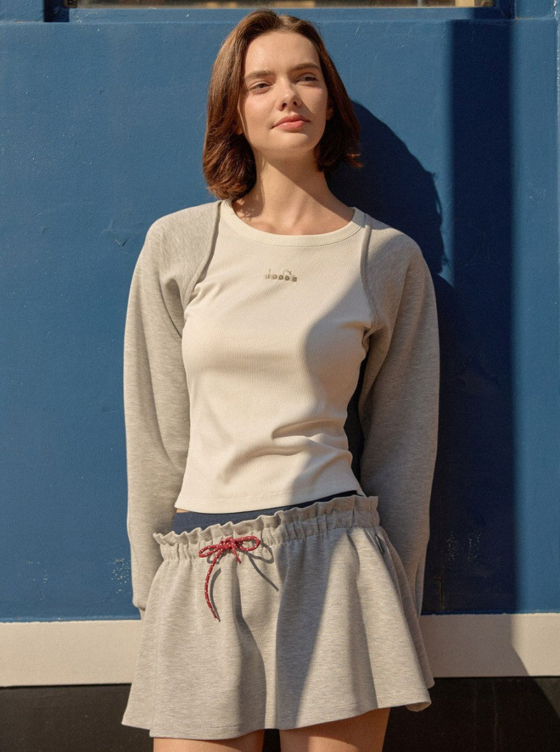 女款【WE ARE】韓國Diadora 可拆屁簾棉長褲D5322LFP33