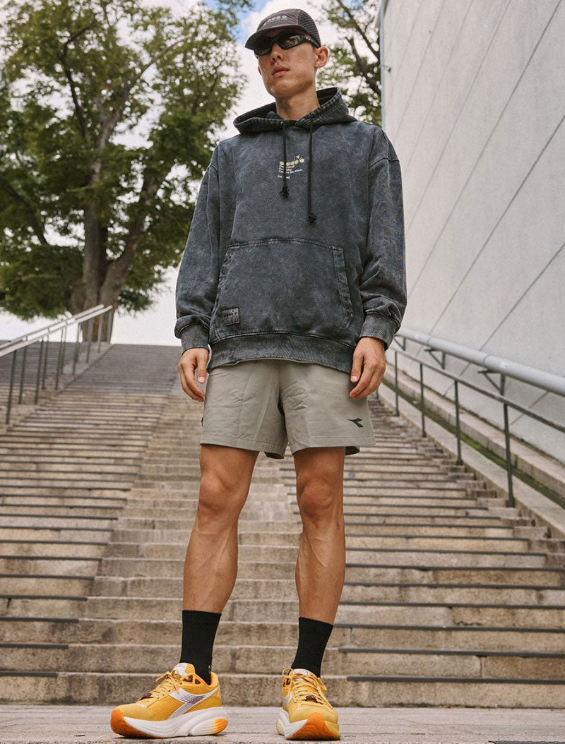 【WE ARE】韓國Diadora 基礎款刺繡logo帽T D5323LHD56