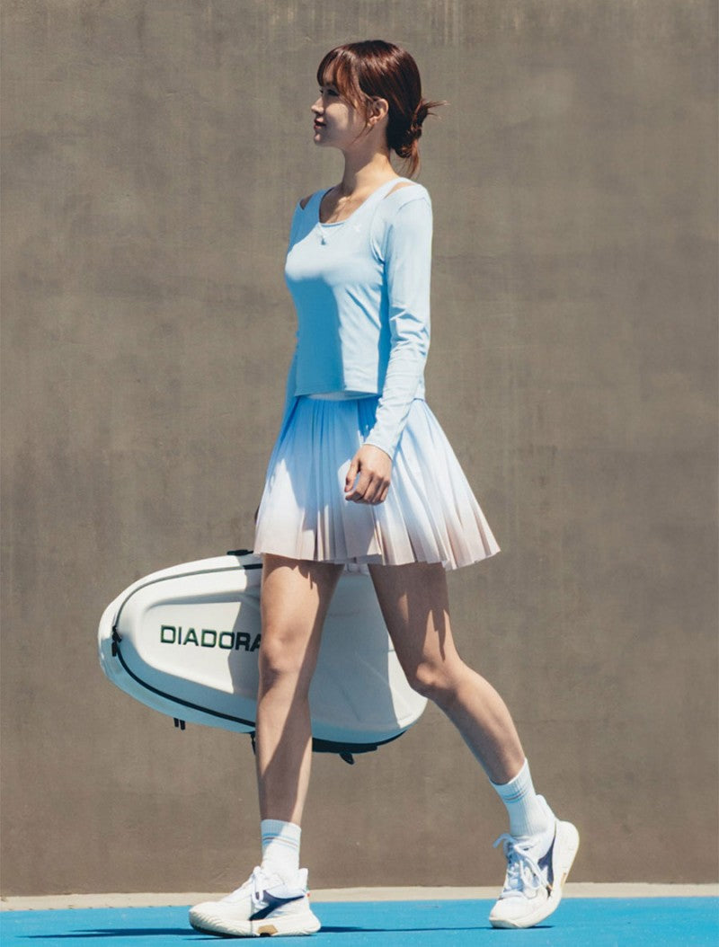 DIA折扣款 【WE ARE】韓國Diadora百褶短褲裙D5122TSK28