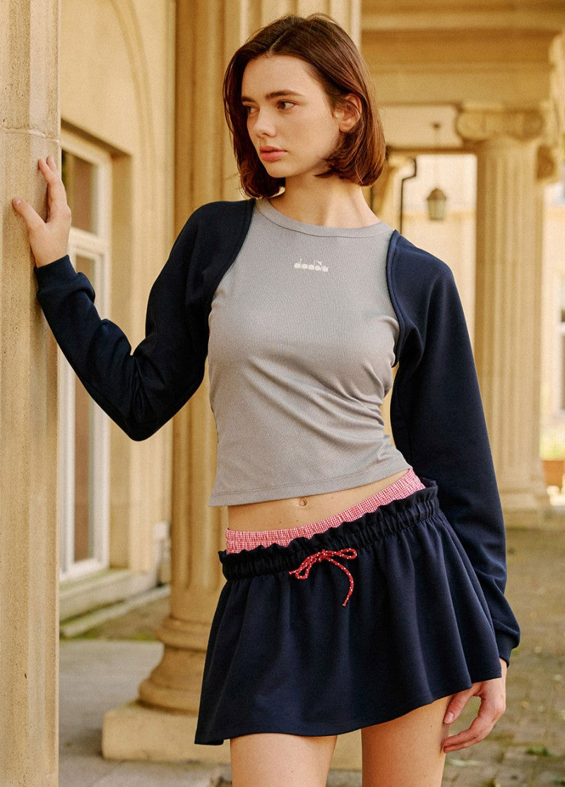 女款【WE ARE】韓國Diadora 可拆屁簾棉長褲D5322LFP33