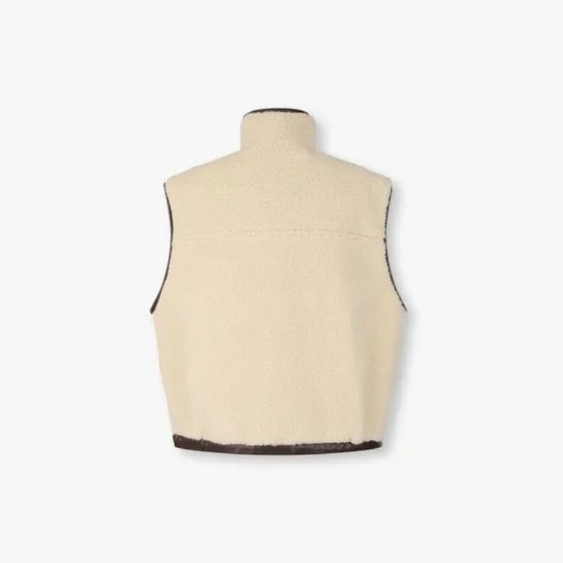 【WE ARE】韓國Studio Tomboy 雙面羊羔毛皮背心  9165461883