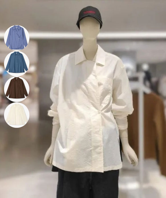 【WE ARE】韓國Studio Tomboy 垂墜感休閒襯衫 9106121103