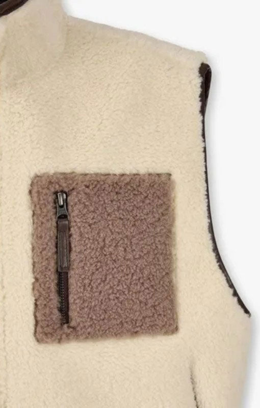 【WE ARE】韓國Studio Tomboy 雙面羊羔毛皮背心  9165461883