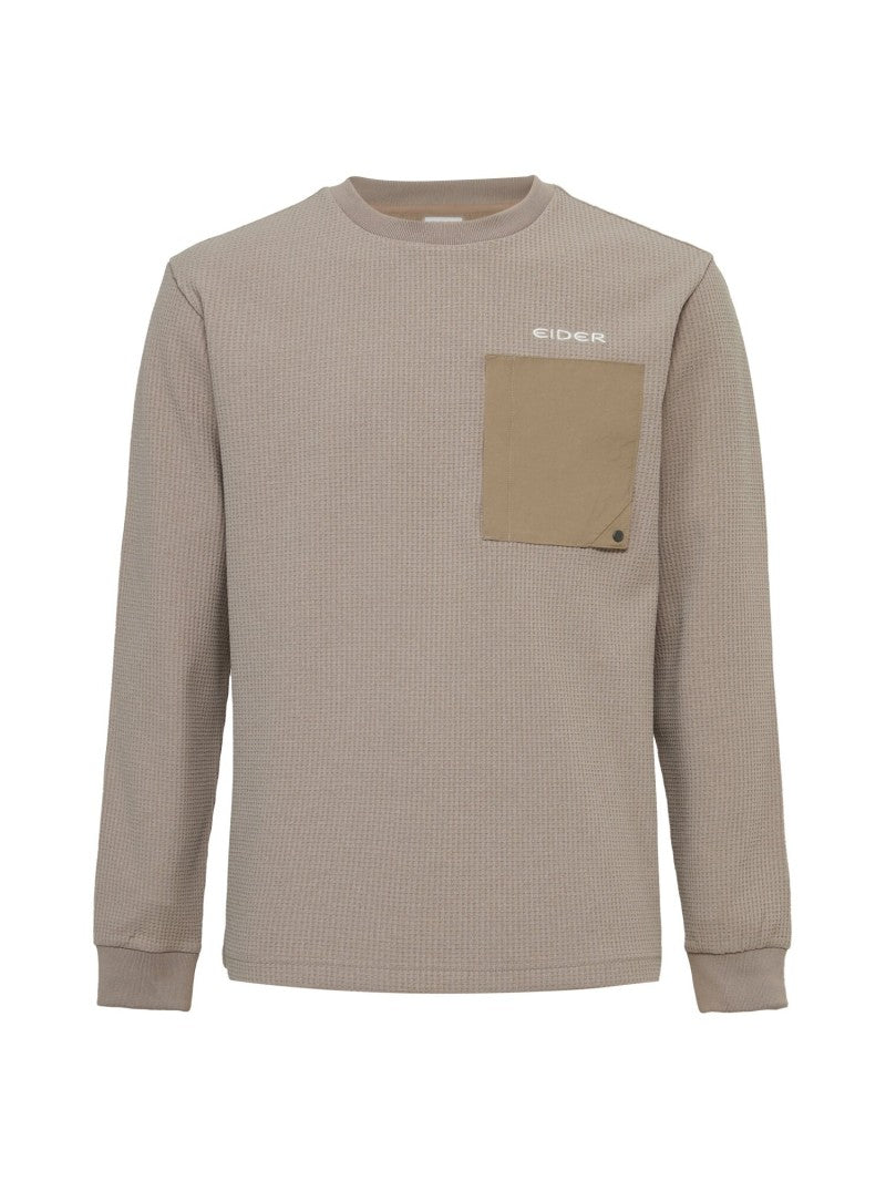 特價款【WE ARE】韓國EIDER男款長袖圓領T恤DMP25251